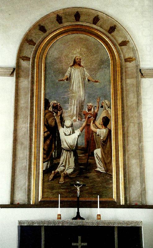 johan krouthen kristus bland larjungarna pa himmelsfardsberget china oil painting image